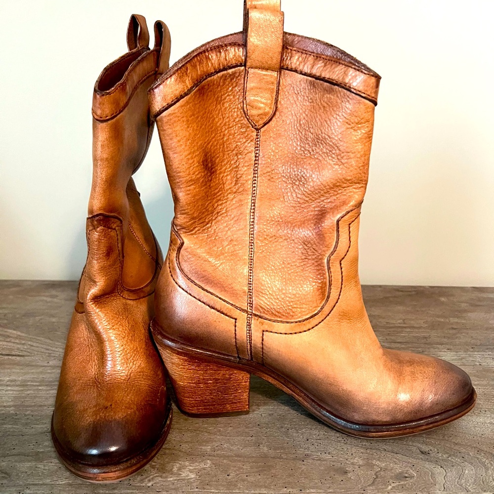 Sam Edelman Nile Boots -Whiskey Tan- SZ 6.5 w/box